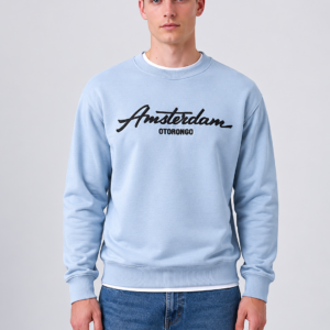 ropa para hombre BUZO 3D AZUL