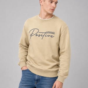 ropa para hombre BUZO 3D BEIGE
