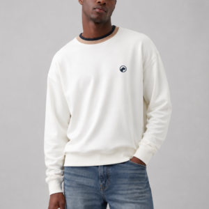 ropa para hombre BUZO AMERICANO BLANCO