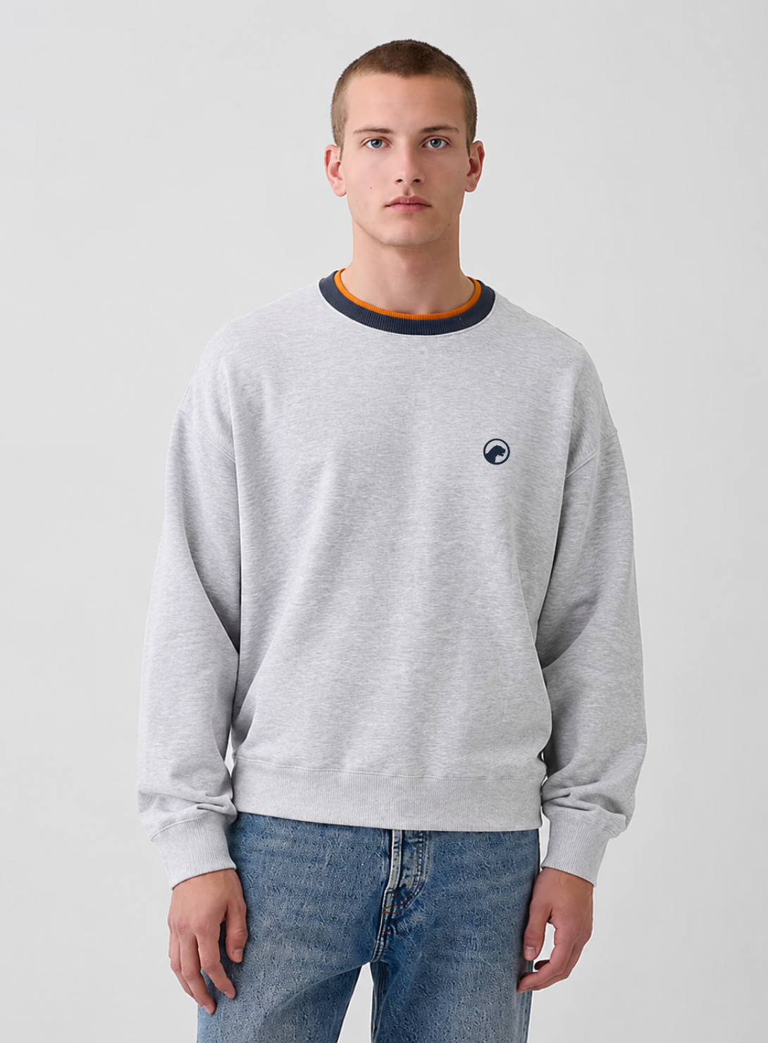 ropa para hombre BUZO AMERICANO MARINO 2