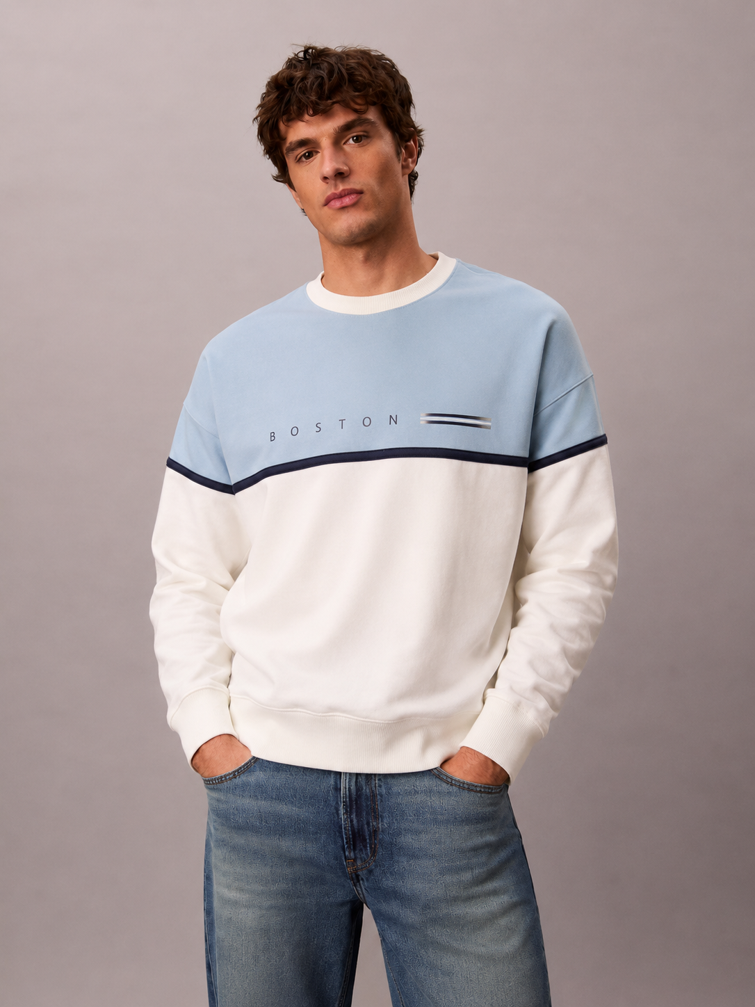 ropa para hombre BUZO BOSTON AZUL 2