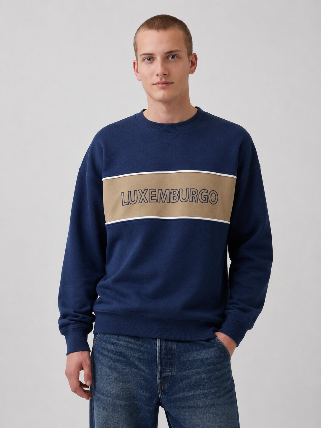 ropa para hombre BUZO LISBOA AMARILLO