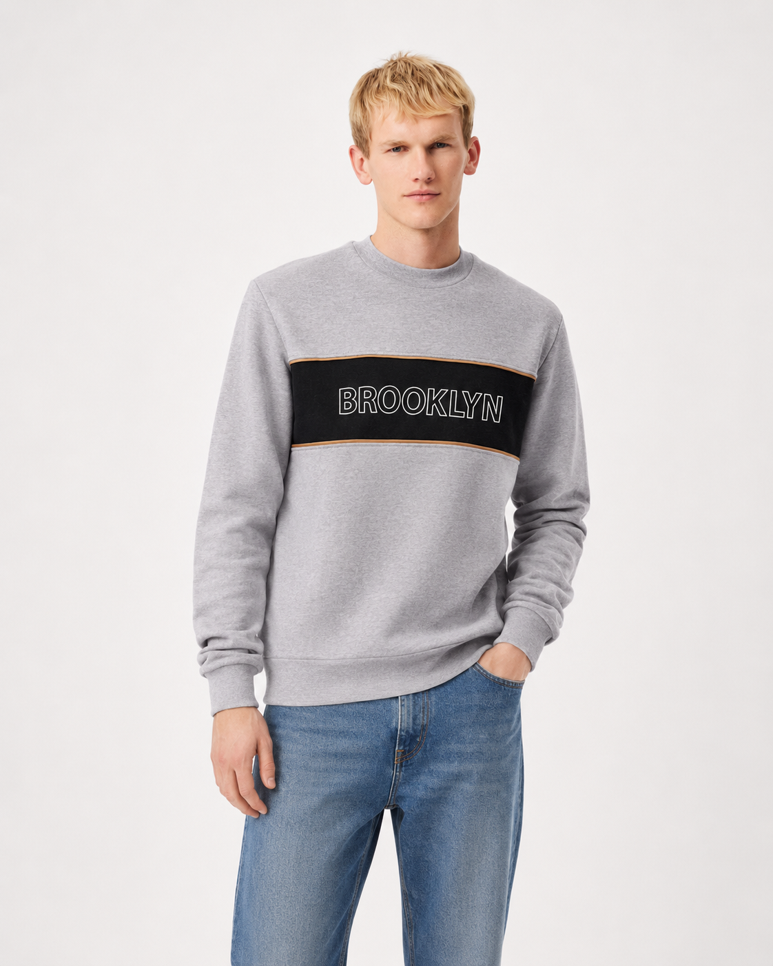 ropa para hombre BUZO LISBOA GRIS