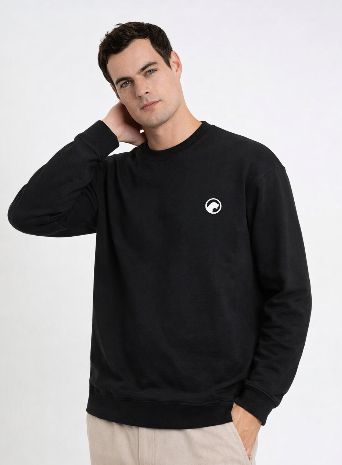 ropa para hombre BUZO RH NEGRO