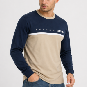 ropa para hombre CAMISETAS BOSTON AZUL CON ARENA