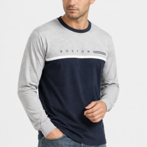 ropa para hombre CAMISETAS BOSTON GRIS