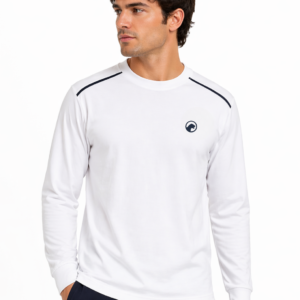 ropa para hombre CAMISETAS GALON BLANCO
