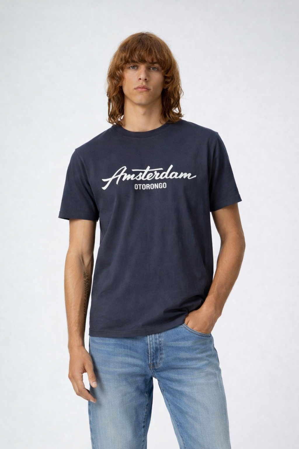 ropa para hombre REMERAS 3D MARINO