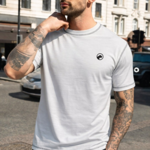 ropa para hombre REMERAS BORDA BLANCO 2