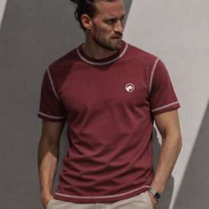 ropa para hombre REMERAS BORDA BORDO