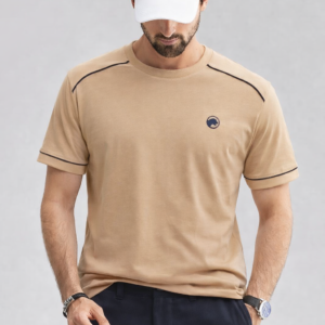 ropa para hombre REMERAS GALON MARRON