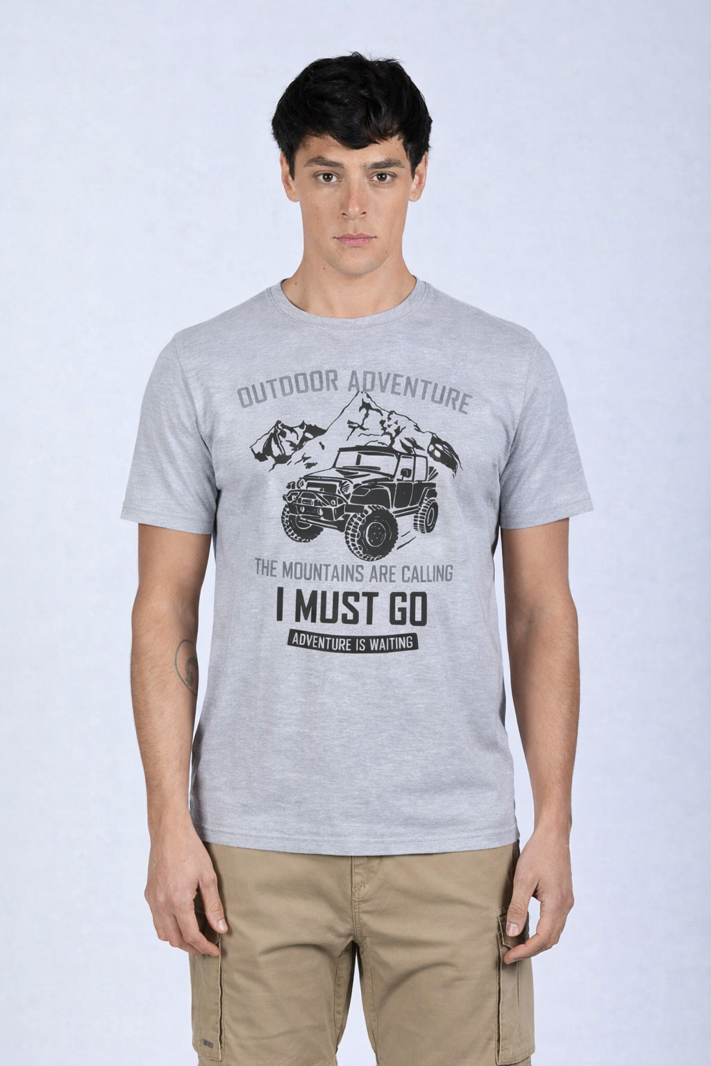 ropa para hombre REMERAS JUVENIL MELANGE