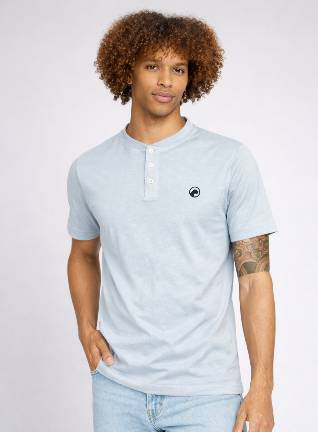 ropa para hombre REMERAS SHANGAI CELESTE